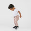 Organic Cotton Kids Sweatpants - Cloud Skinny Sweats - Blossom - Toddler Kids Tweens Sweatpants - Made in Canada - mini mioche